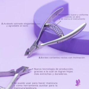 CORTACUTICULA ALICATE PLATA 30/7 PROFESIONAL